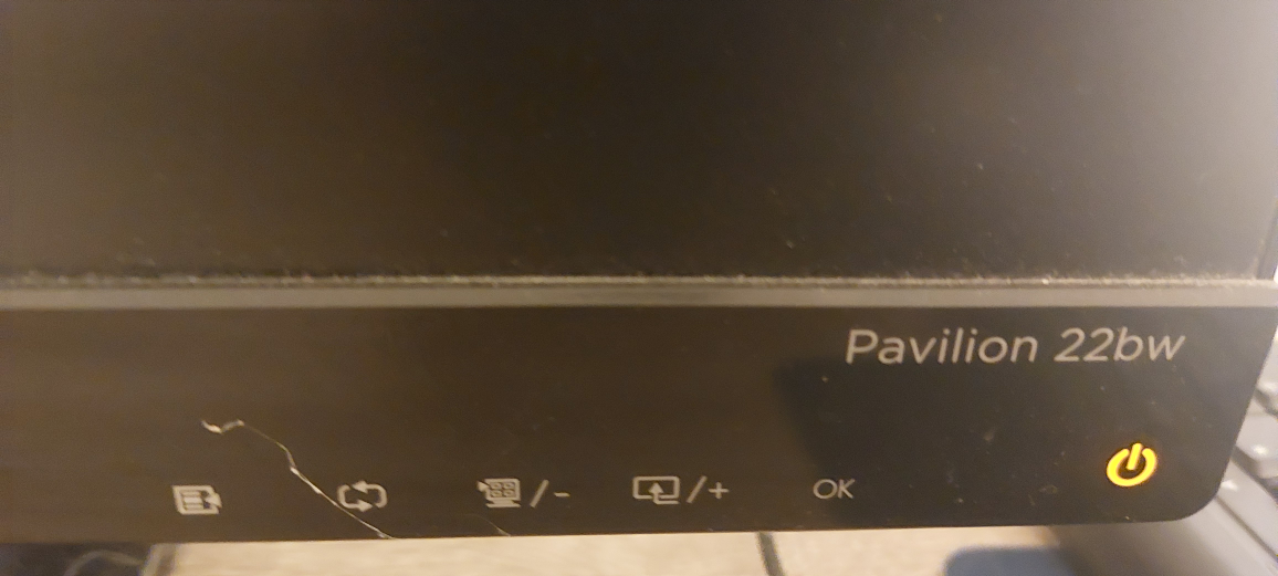 HP Pavilion 22bw IPS LED Backlit Monitor image indicator(3)