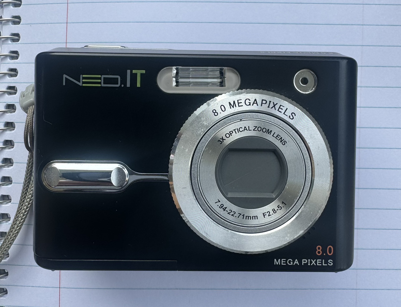 8 Mega Pixels Camera