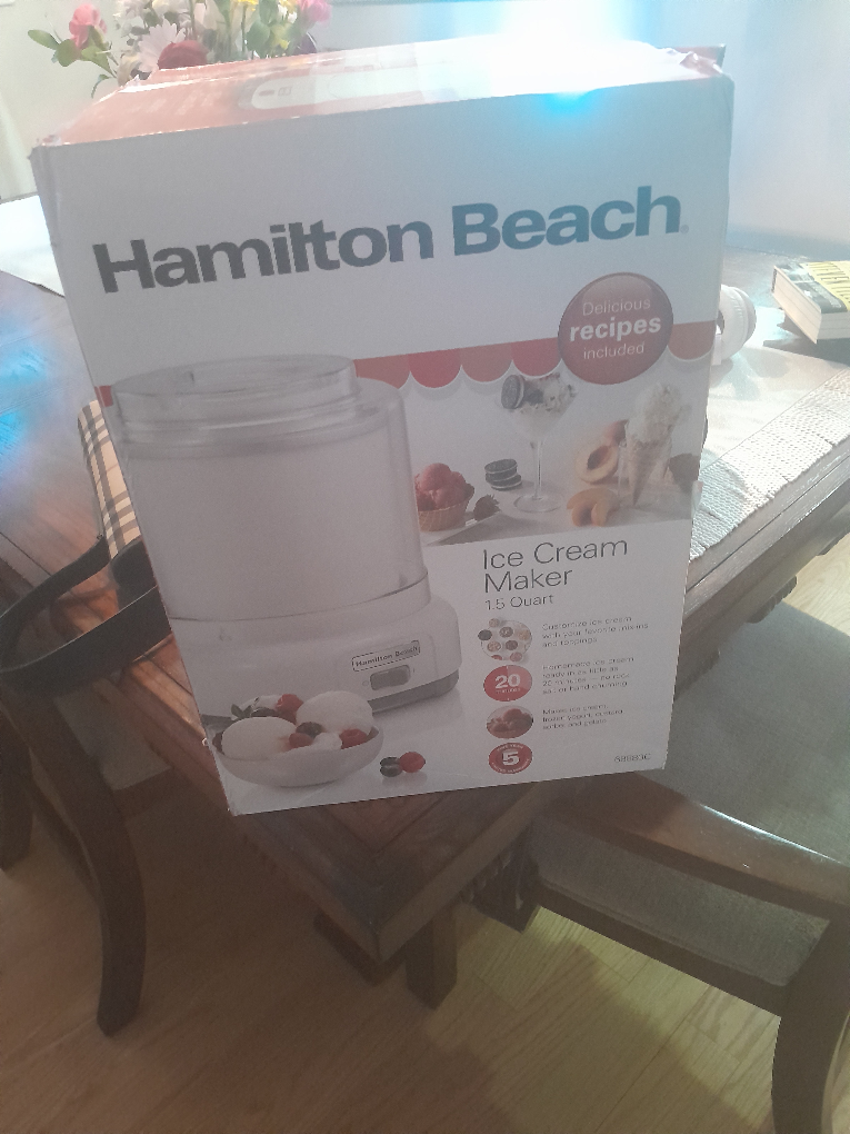 Hamilton beach ice cream maker thumbnail