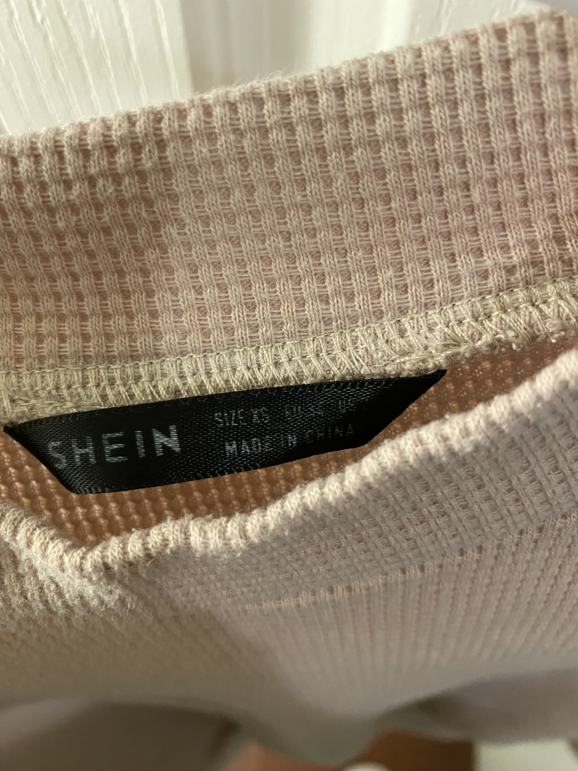 SHEIN Essnce Mock-Neck Drop Shoulder Pullover| size XS - photo 4