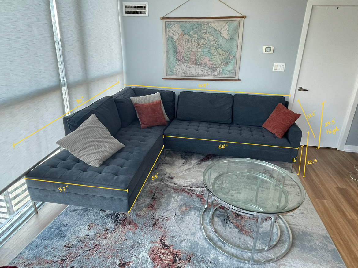 Sectional Sofa 2 pc - NOA