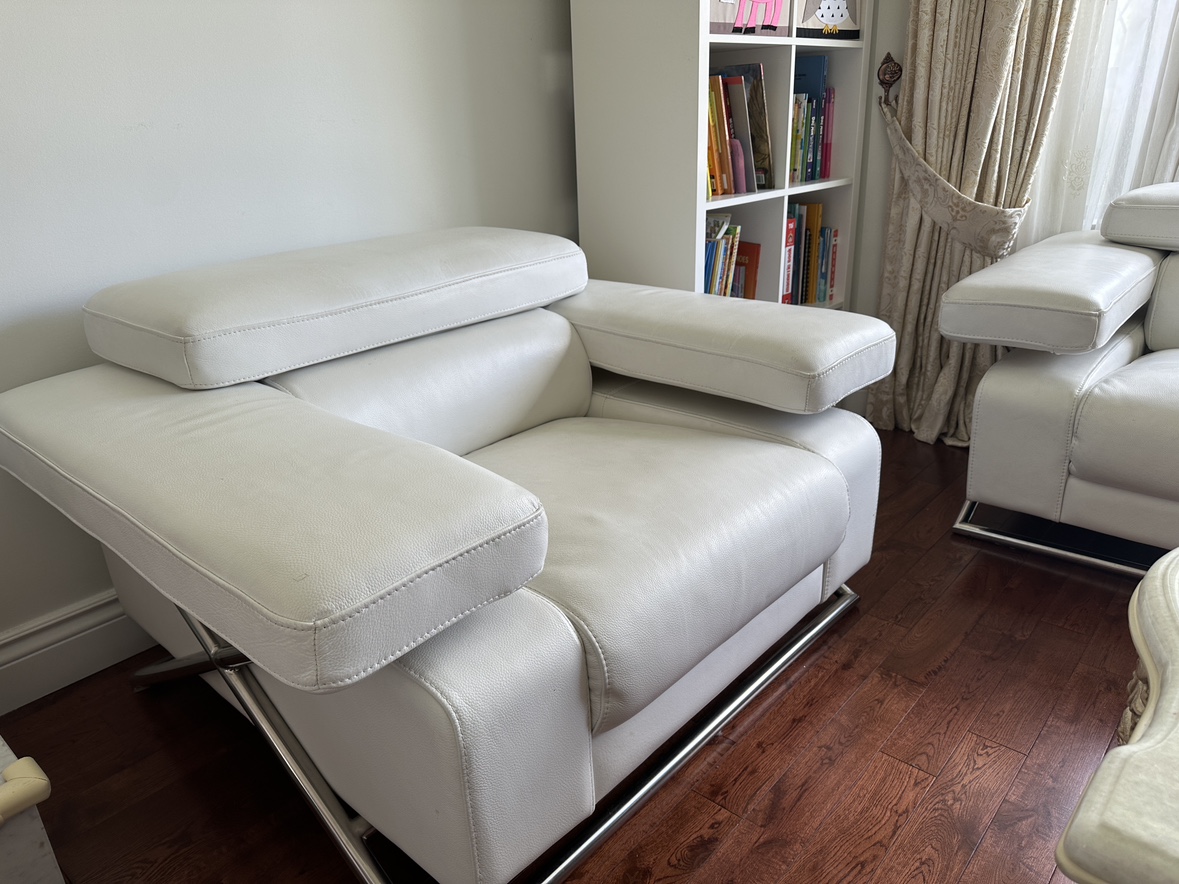 Sofa set and marble coffee table - photo 3