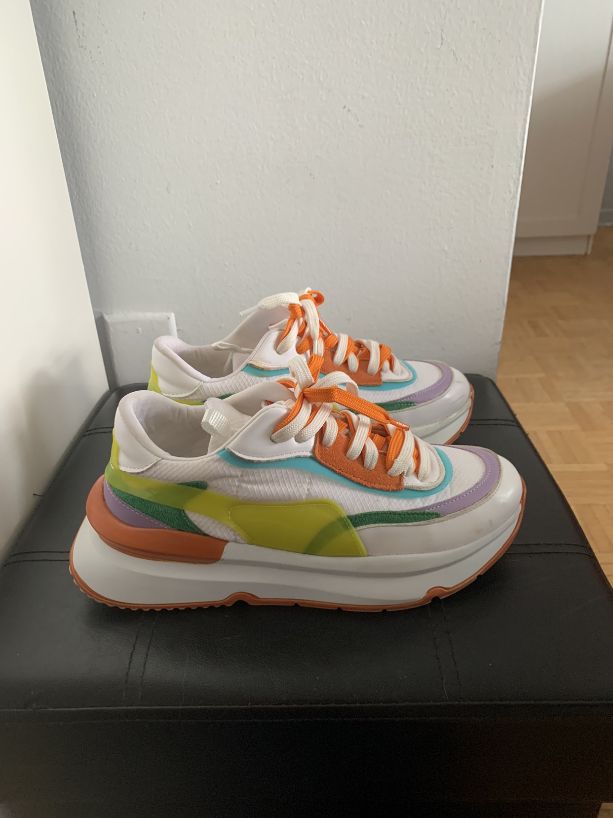 Colourful sneakers  size Europe 38 / CA 7,5 - photo 3