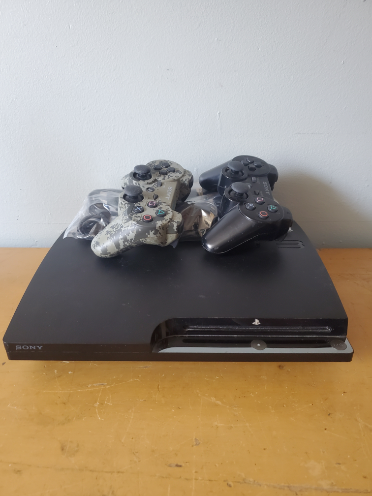 Sony Playstation PS3 Slim CECH-2501A 120V Video Game System image indicator(2)