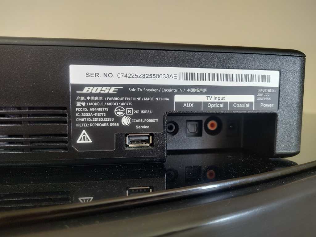 Soundbar Bose Solo 5 - photo 4