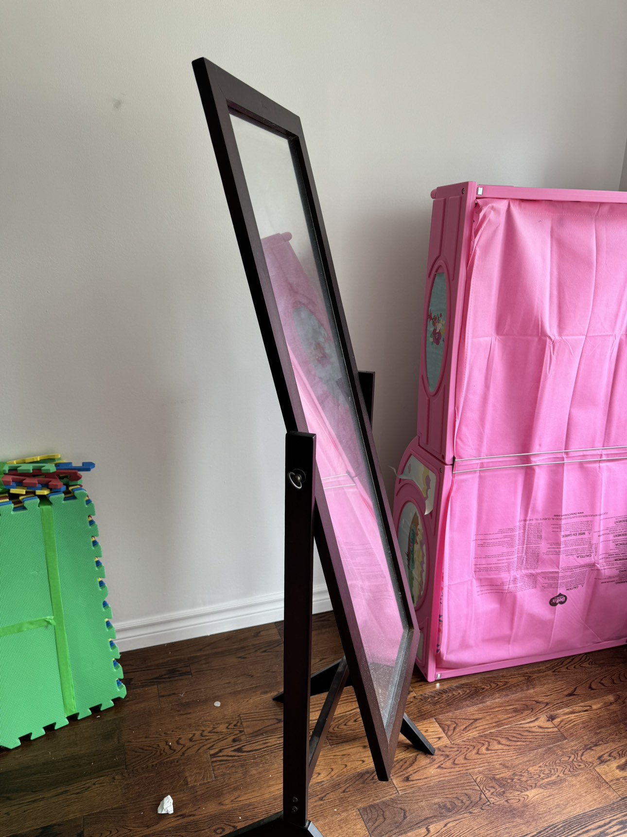 3.5 foot mirror (5’ with stand) - photo 2