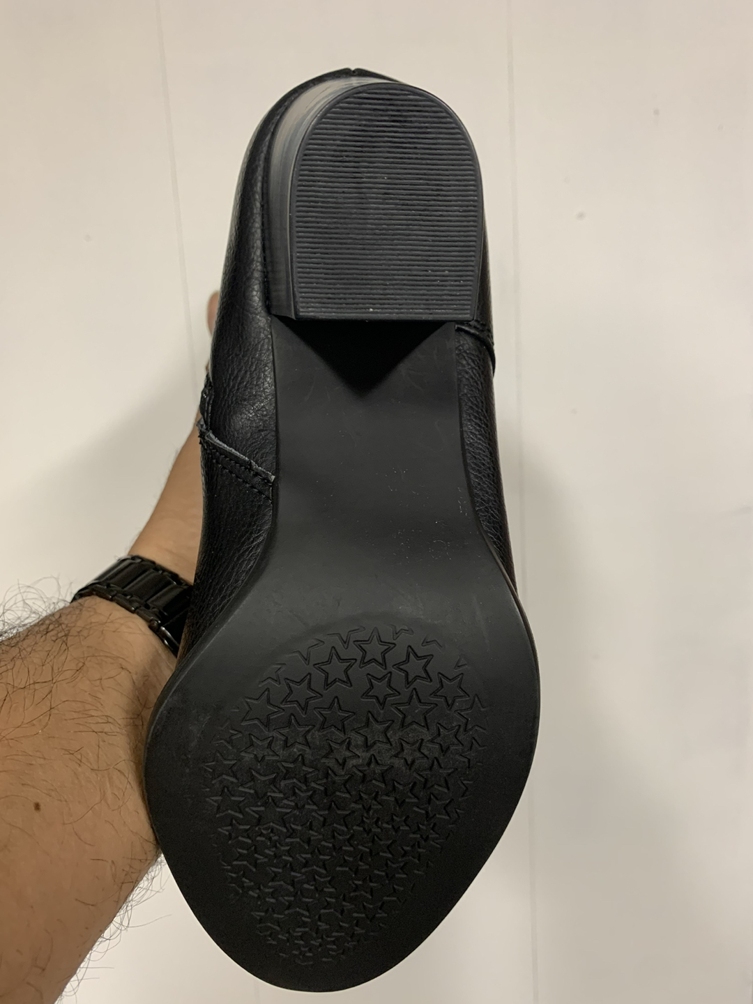 Black Faux Leather Boots(NEW) image indicator(3)