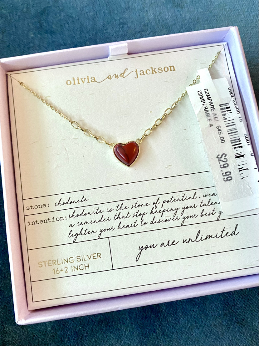 NIB Genuine Hodonite Silver Necklace w/ EARRINGS image indicator(3)