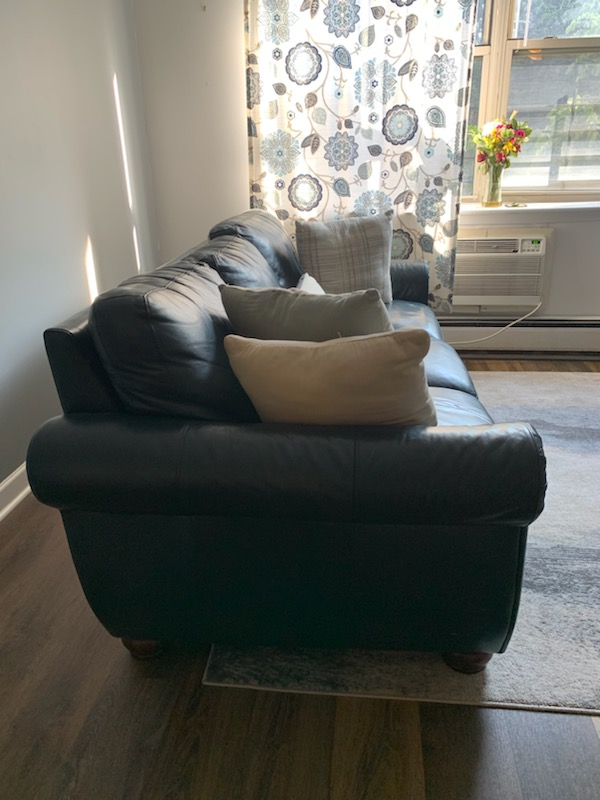 Three seater leather sofa - photo 3