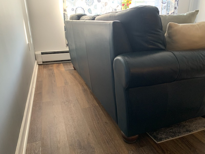 Three seater leather sofa - photo 4