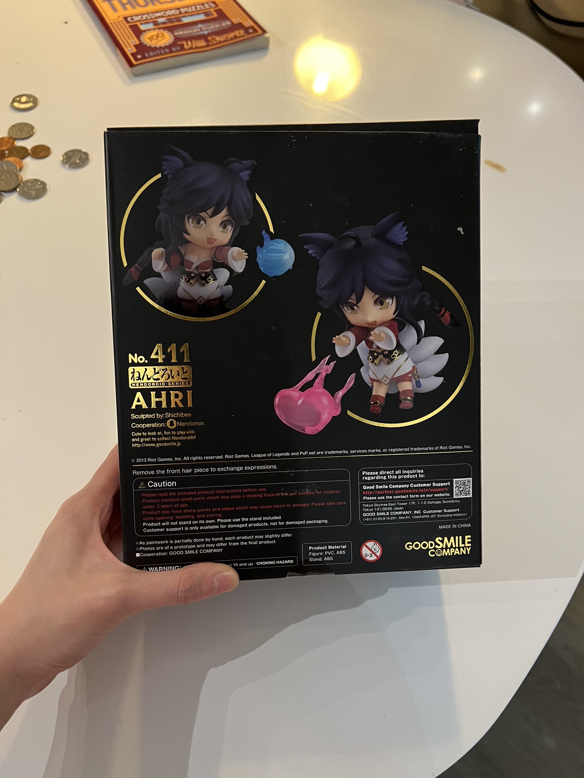 official LoL ahri figurine (NEW, UNOPENED) - photo 2