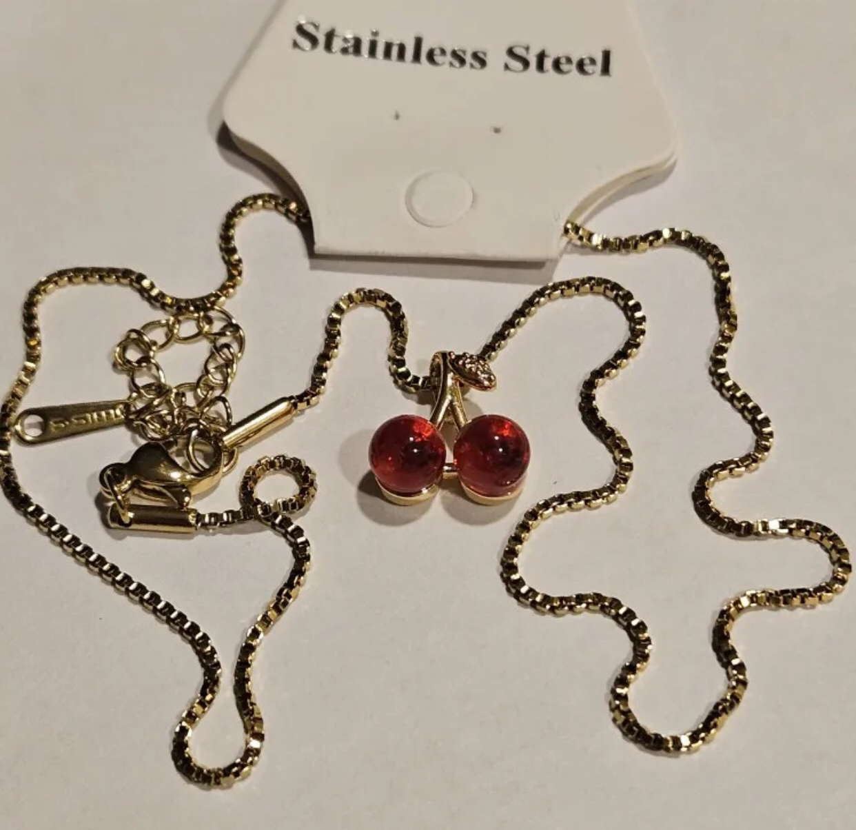 Fashion jewelry cherry necklace/new /firm price image indicator(2)