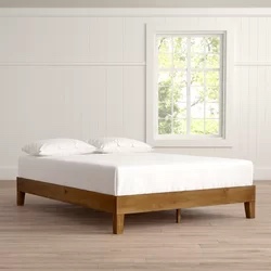 Wood Platform Bed - Queen - photo 5