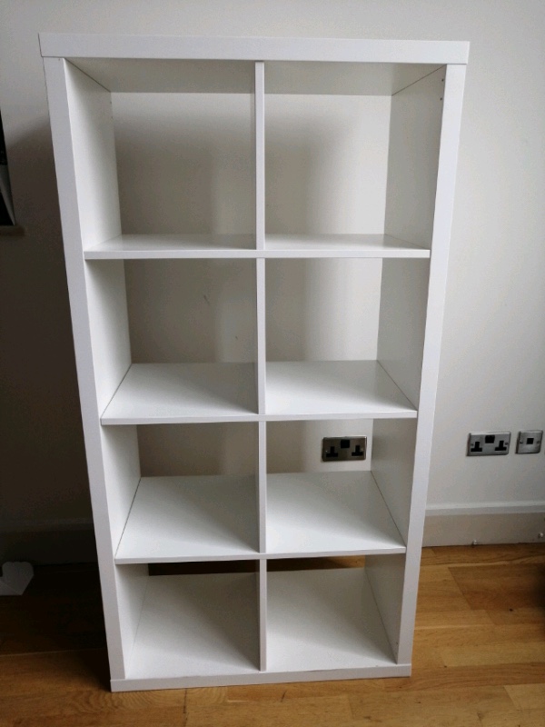 Kallax or Expedit book shelf in white
