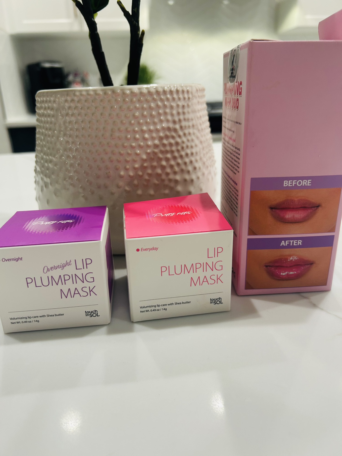 New lip plumper masks two for 10