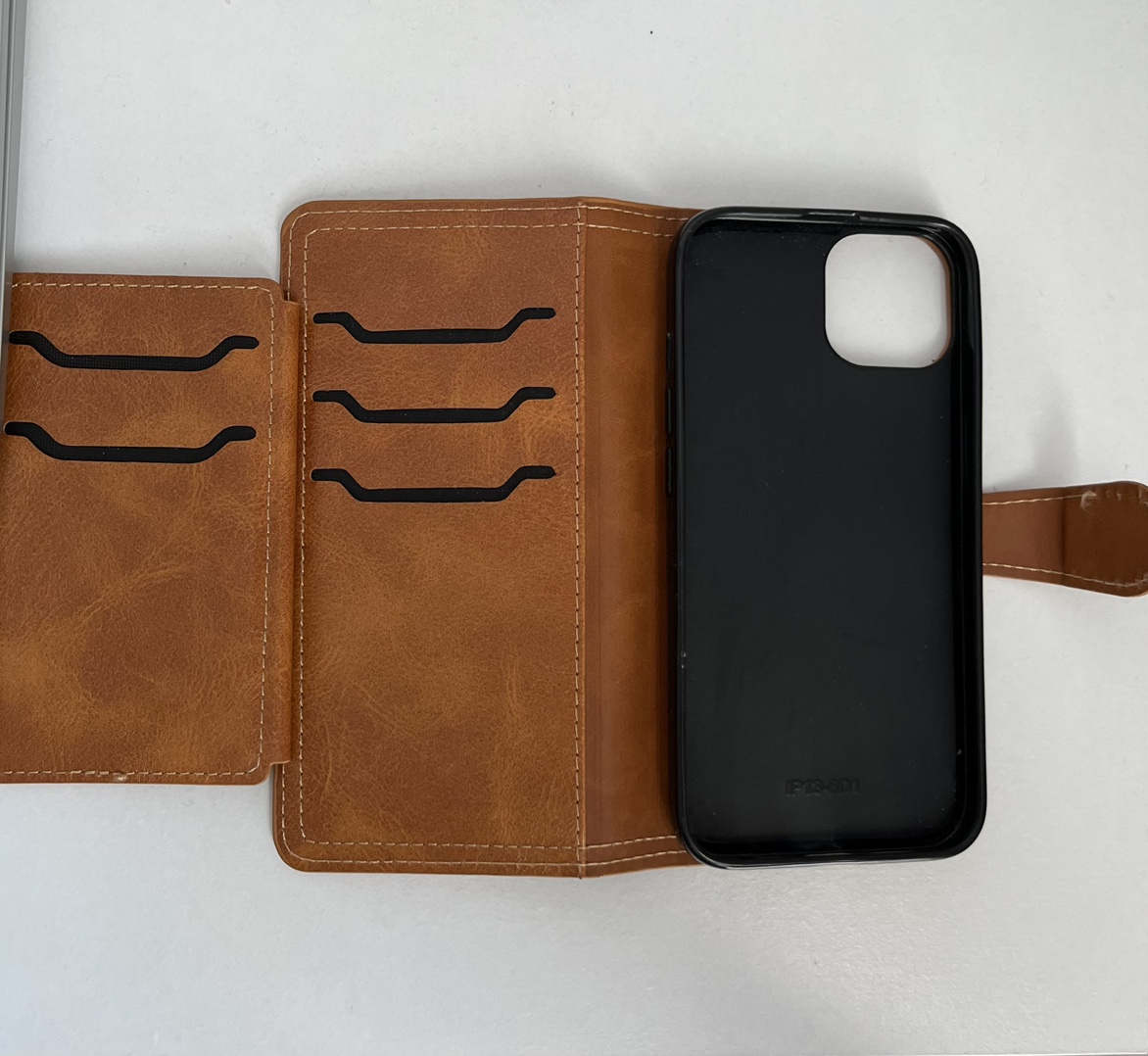 🚚MOVING SALE!! 🥰PU Leather Wallet Case for iPhone 13 image indicator(4)