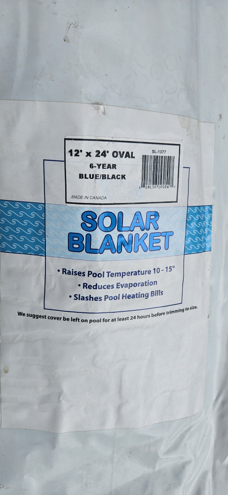 Solar blanket
