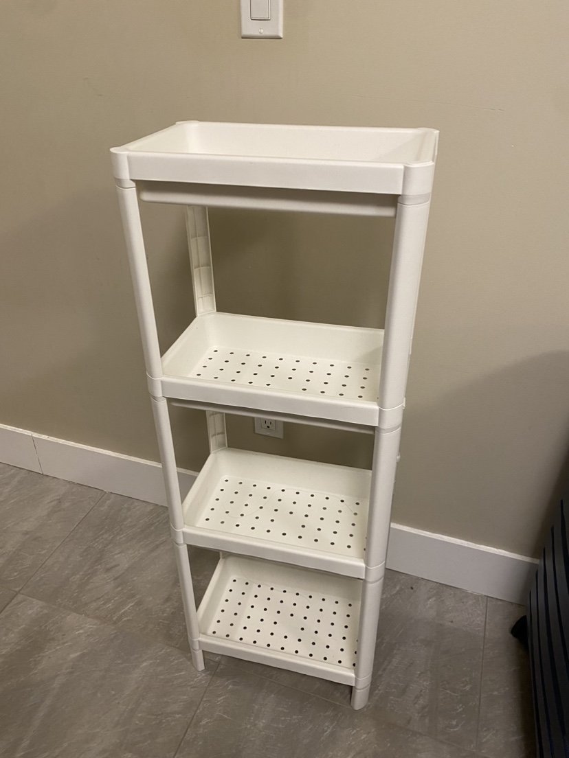 IKEA plastic shelf