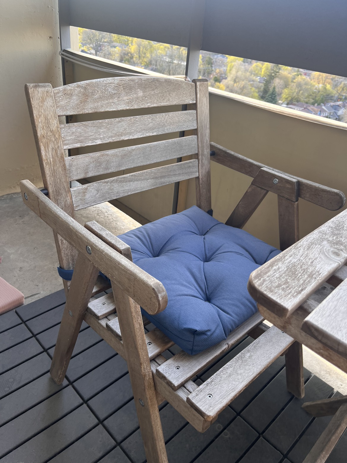 Ikea patio table chairs set - photo 3