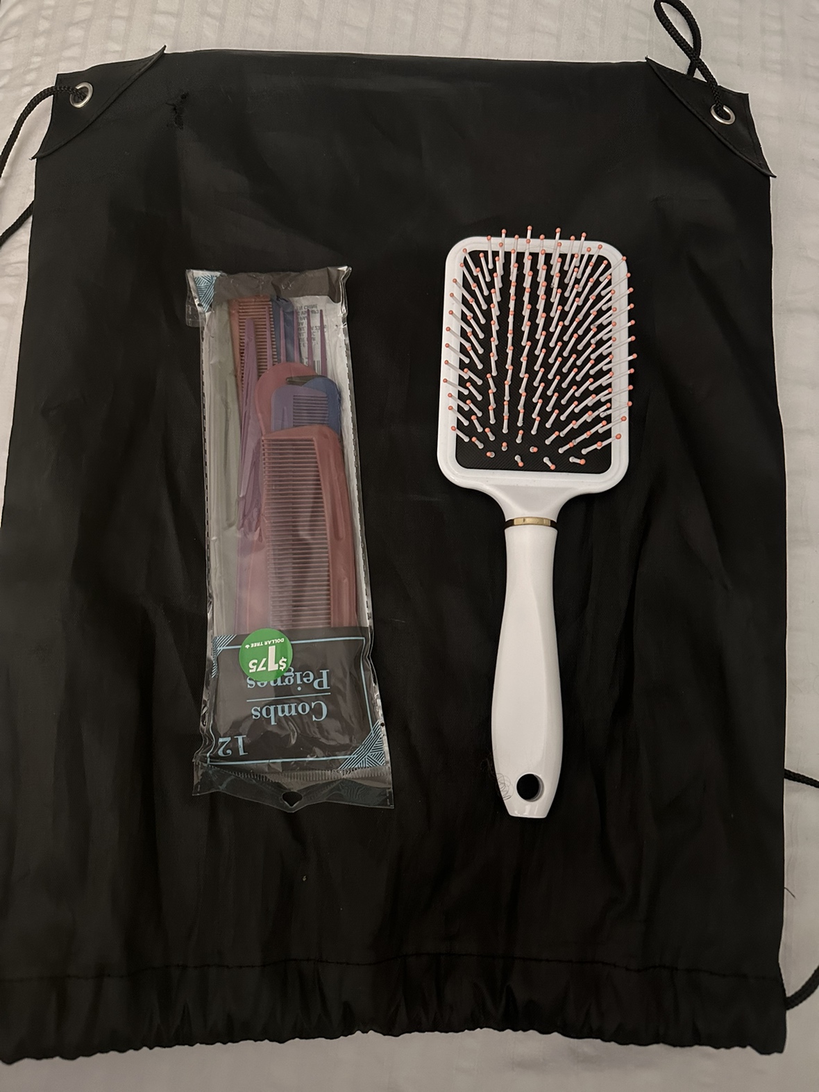 🧡12 pcs comb and 1 brush hair thumbnail