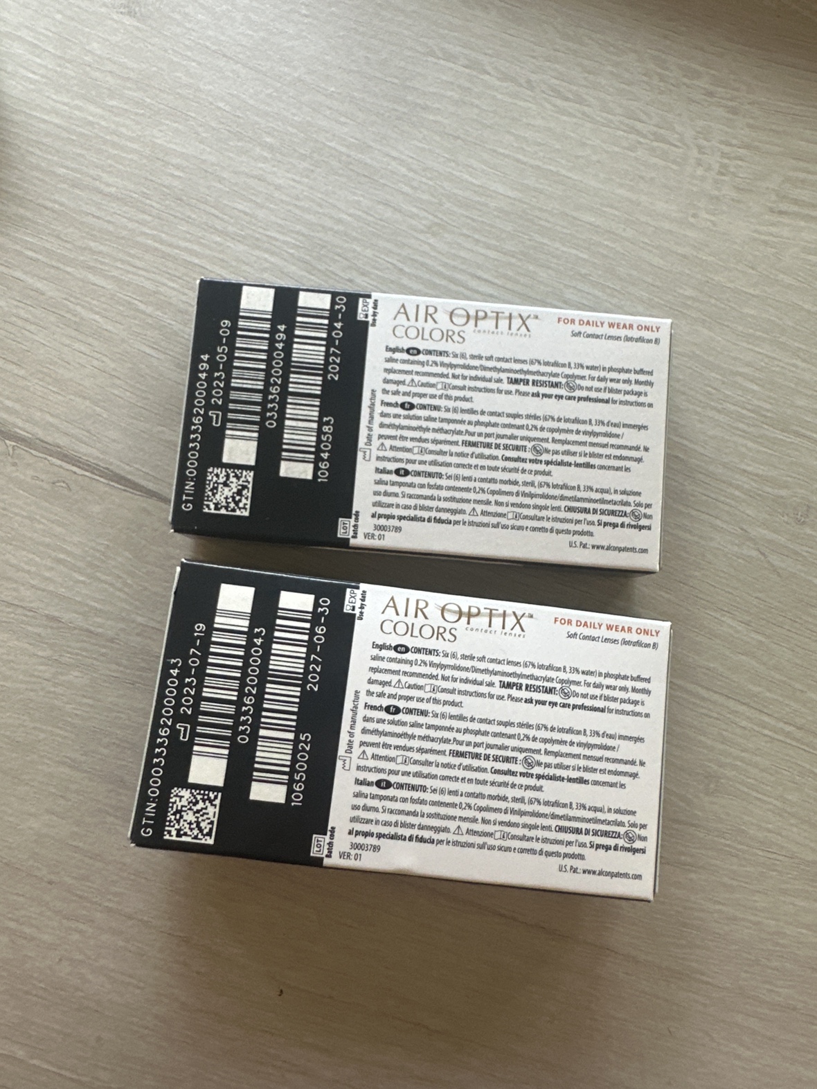 Contact lenses +4 prescription - photo 2
