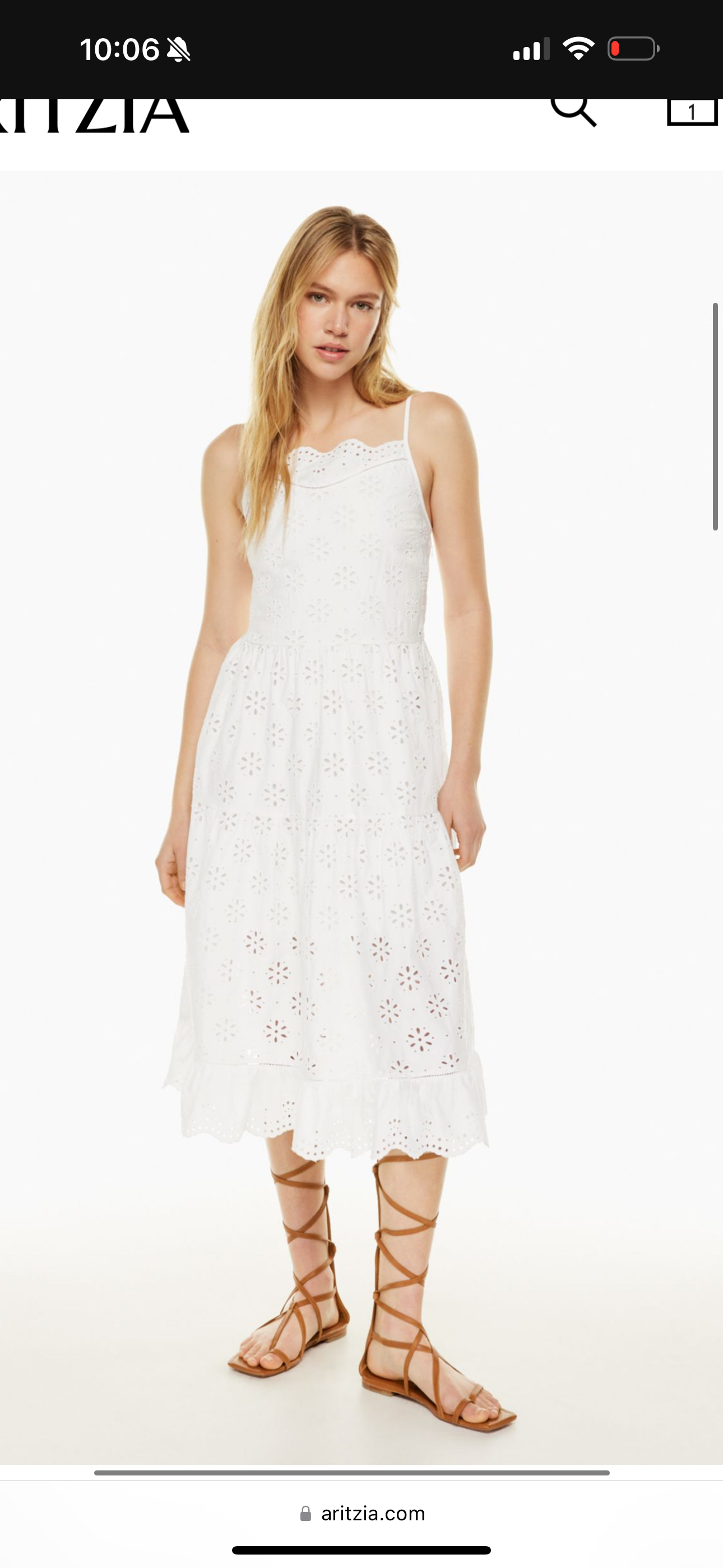 Aritzia maxi I dress