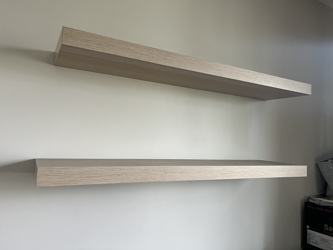 2 ikea lack sheleves - photo 3