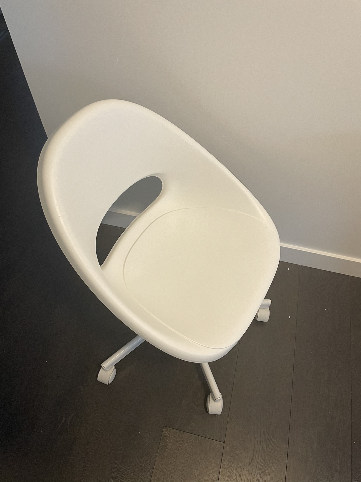 White IKEA Office Chair for Sale - photo 3