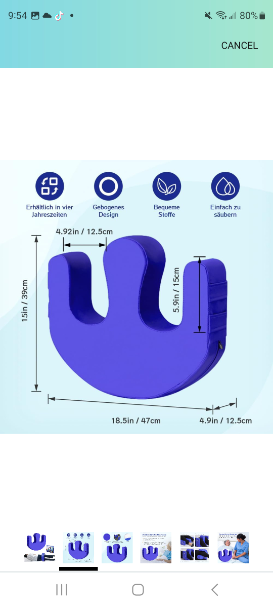 turning device U-shaped pillow image indicator(2)