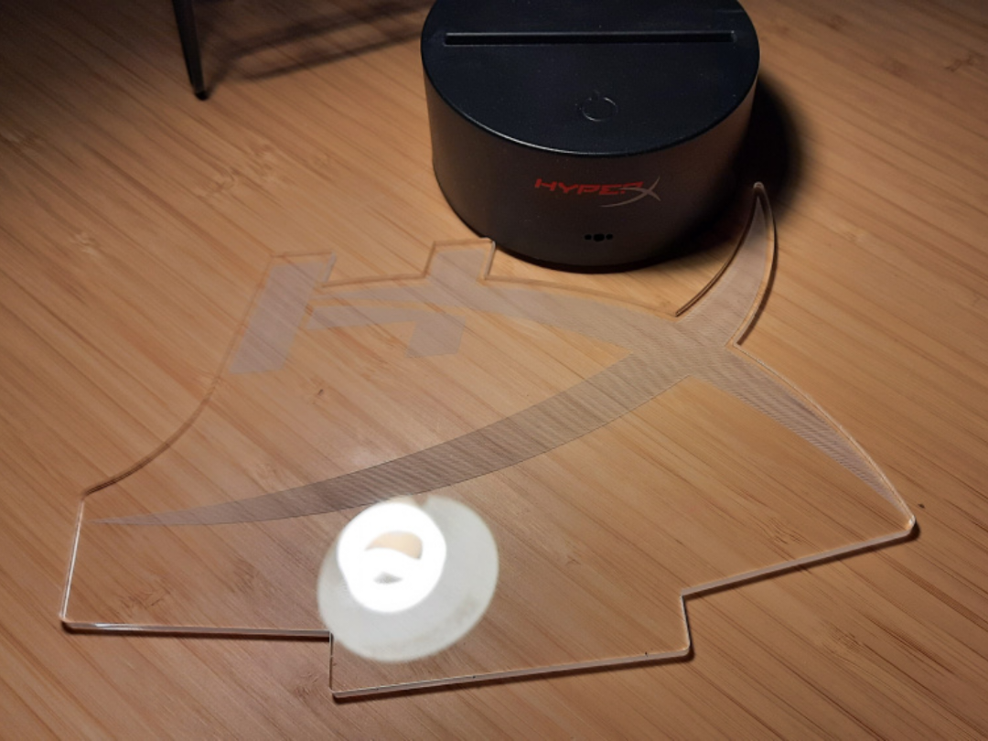 LED HyperX Hologram W/ Cable 🧡 - photo 2