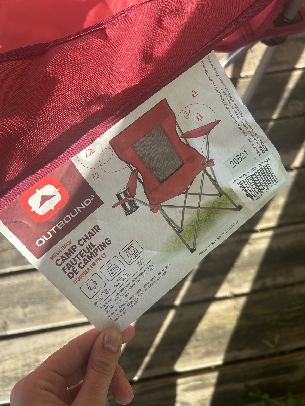 Brand new camping chair - photo 2