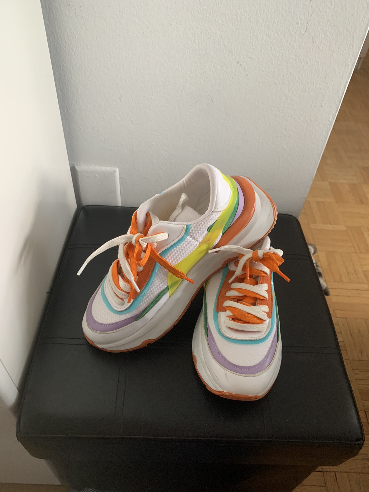 Colourful sneakers  size Europe 38 / CA 7,5