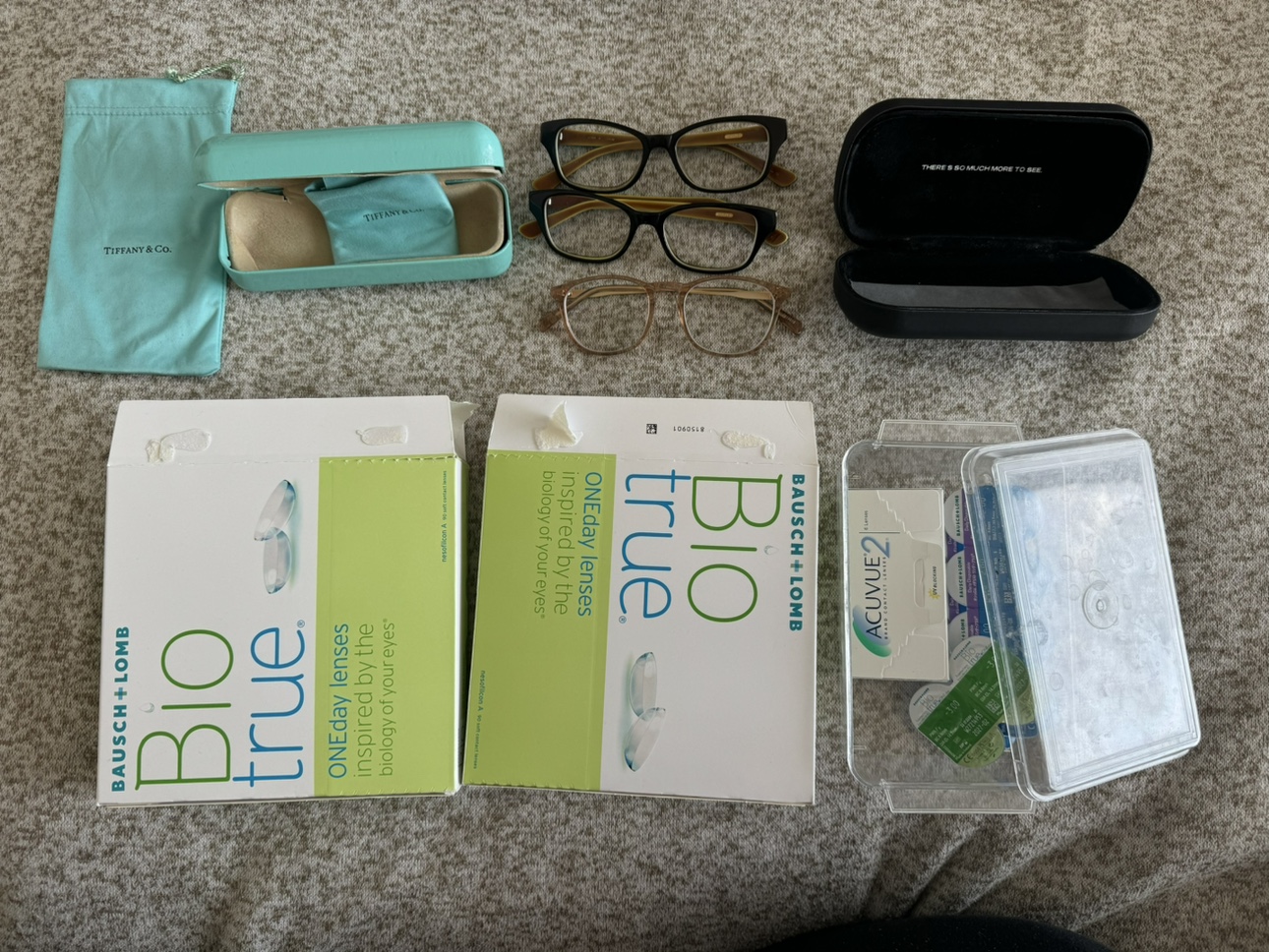 Assorted eyewear (glasses and contacts) #freecycle