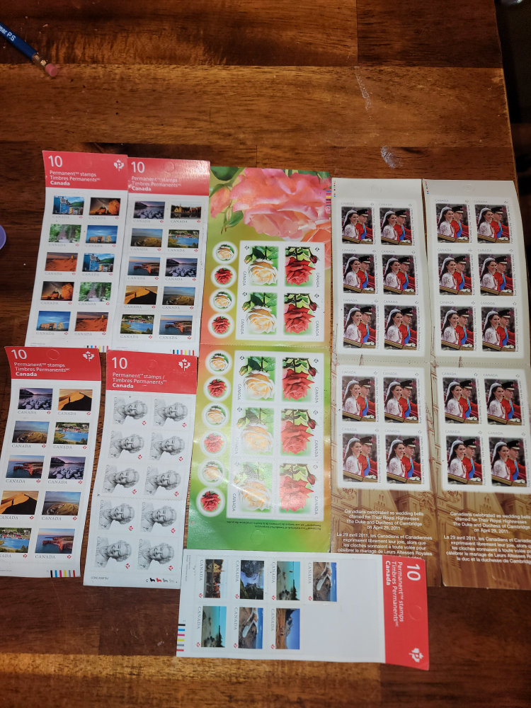 77 unused postage stamps image indicator(2)