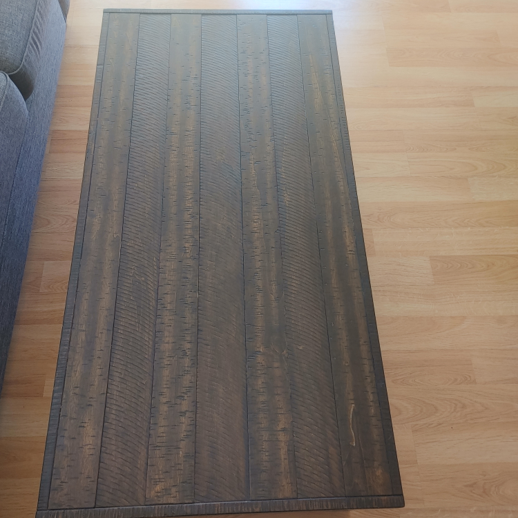 Solid wood coffee table - photo 2