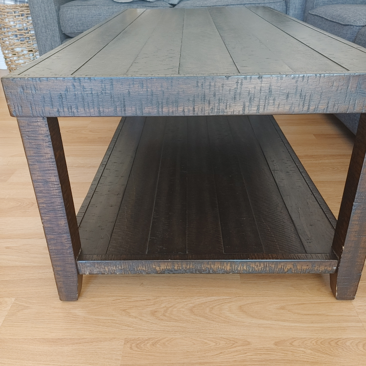 Solid wood coffee table - photo 4