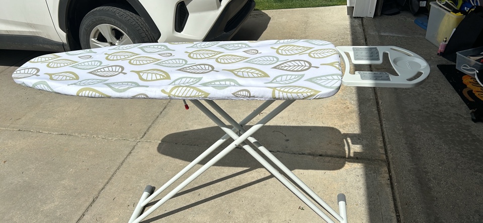 Brand new ironing board