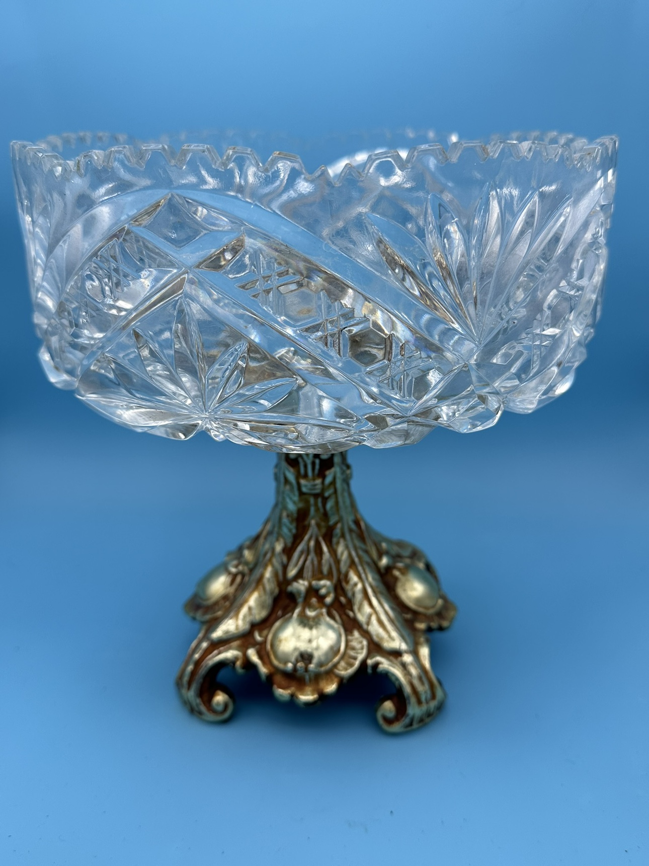 Vintage Pedestal Fruit Bowl - photo 4
