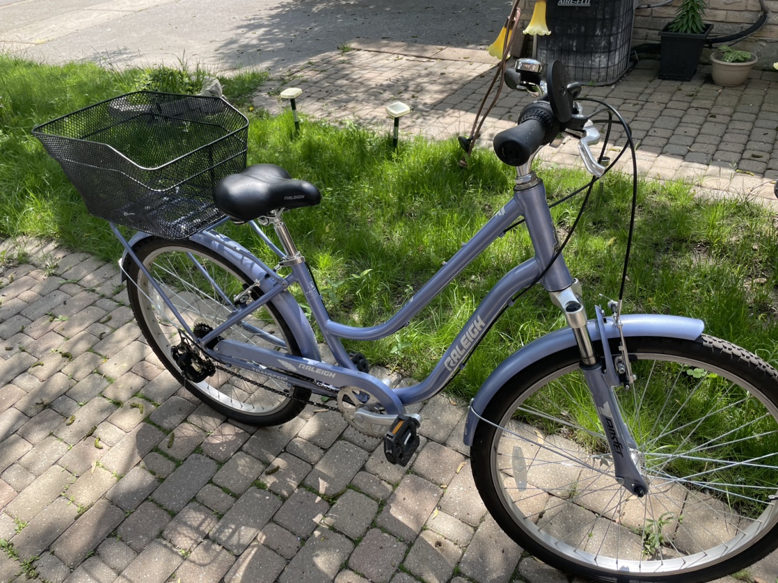Raleigh Campus Comfort Bike, 26-in, Light Blue