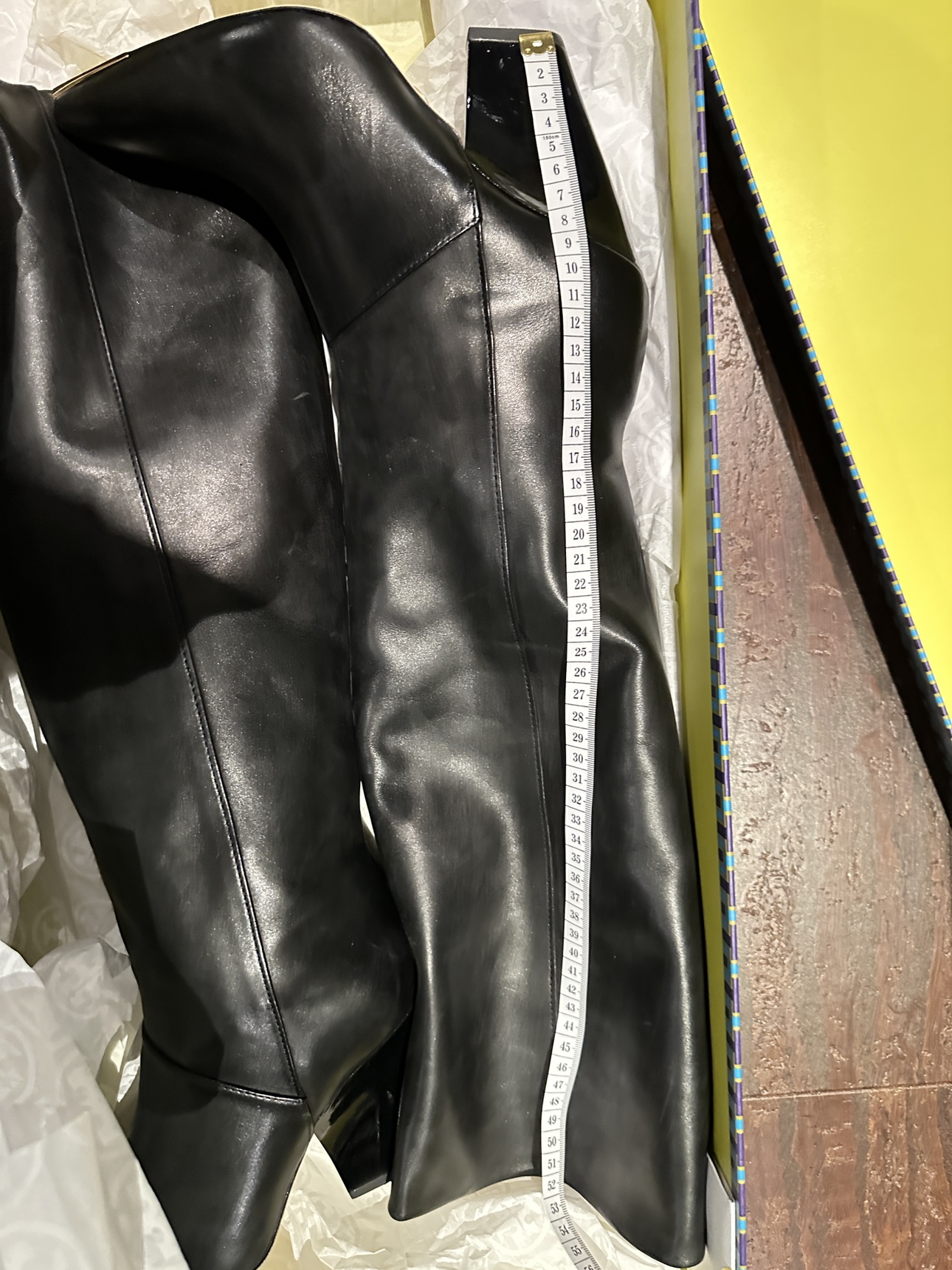 Brand new Tory Burch leather tall boots, knee high image indicator(2)