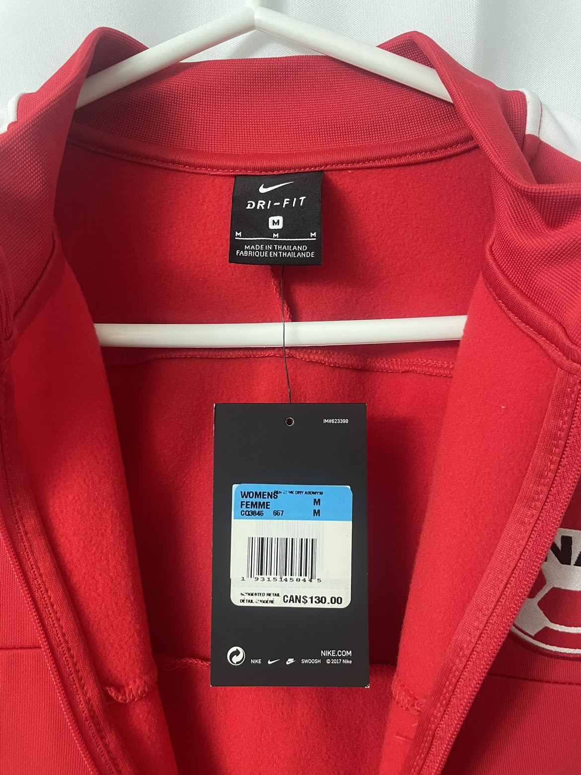 Official Nike World Cup zip top (women’s med) image indicator(5)