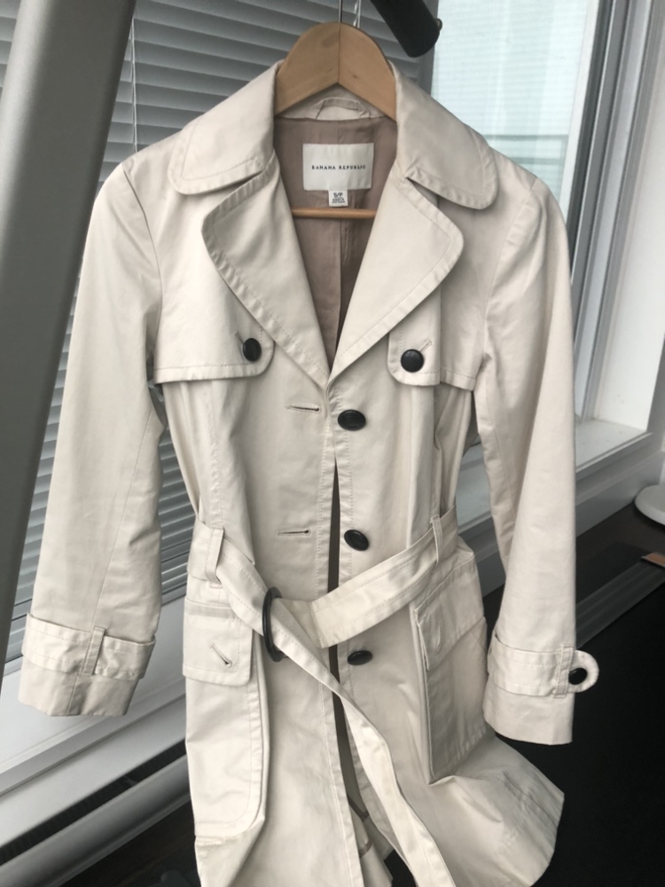 Banana Republic trench coat size S thumbnail