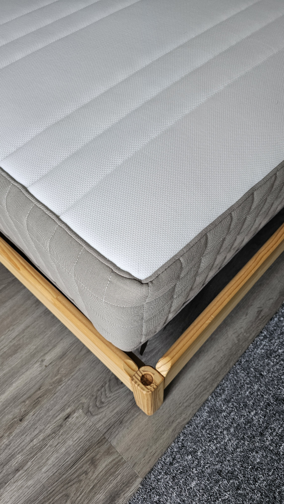Ikea Twin Mattress (Haugesund) with a frame - photo 3