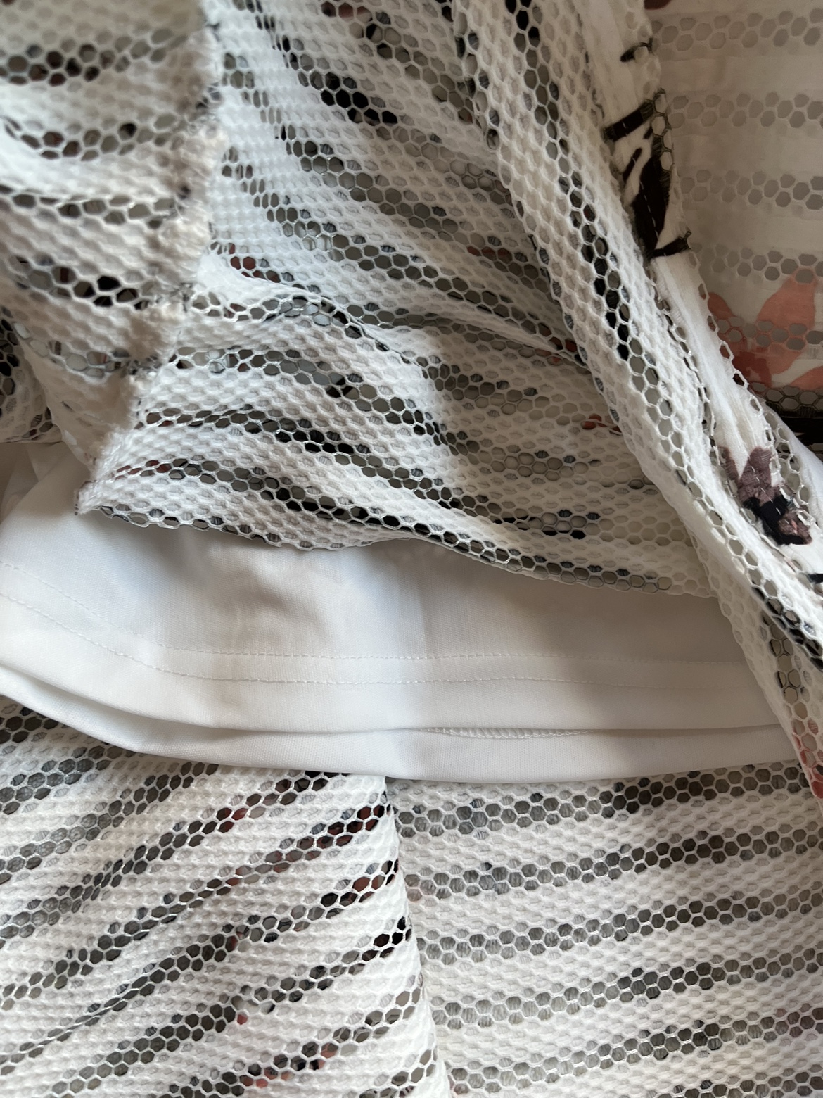 Skirt - pink, cream and black - lined image indicator(3)