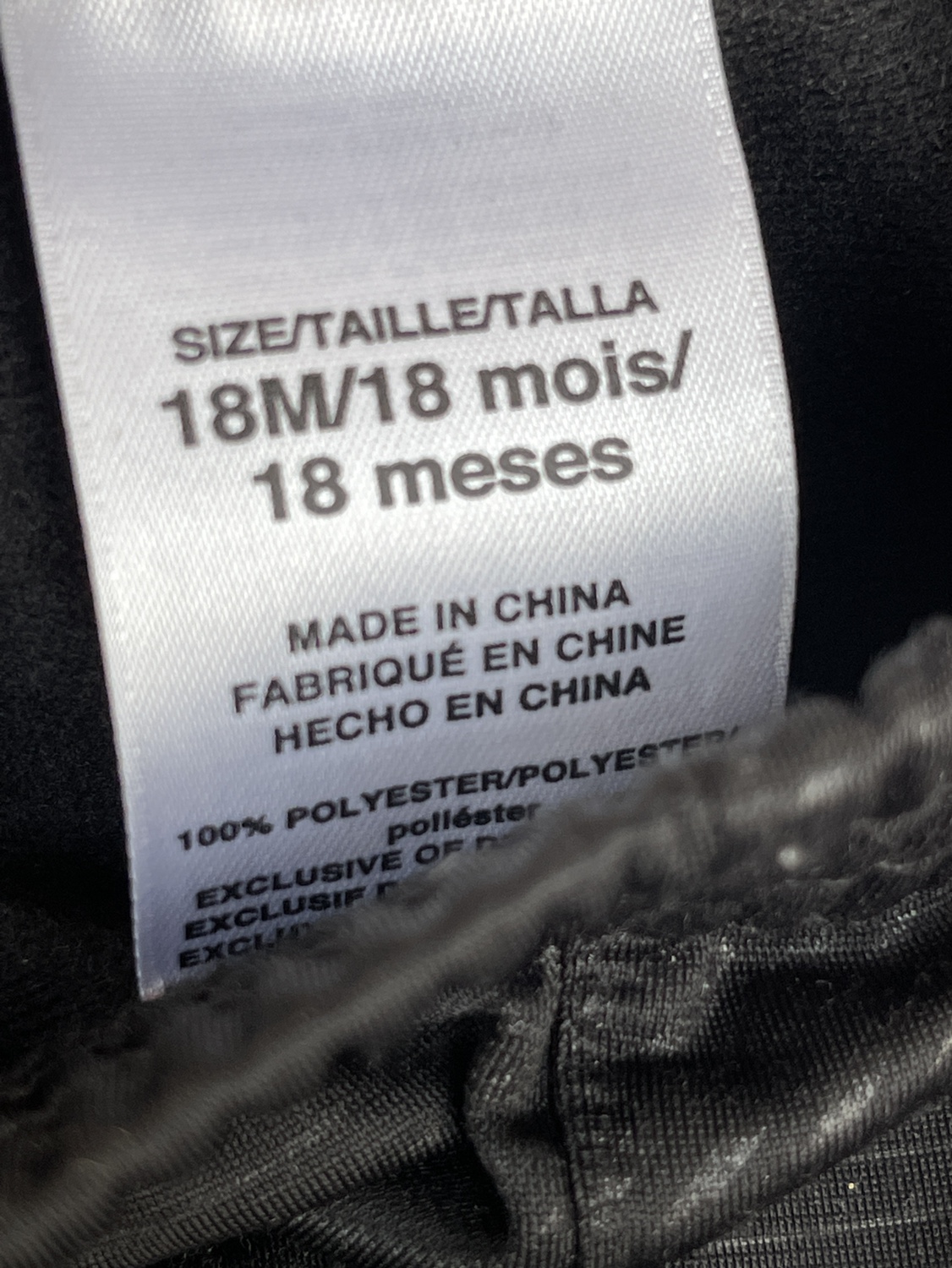 Adidas black Track Suit 18 months sweatsuit 3 stripes image indicator(3)