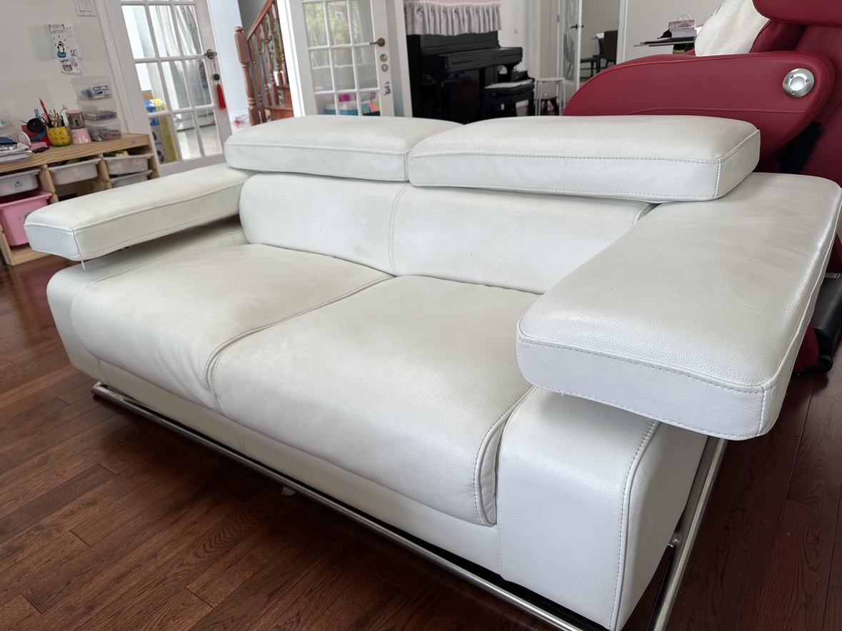 Sofa set and marble coffee table - photo 2