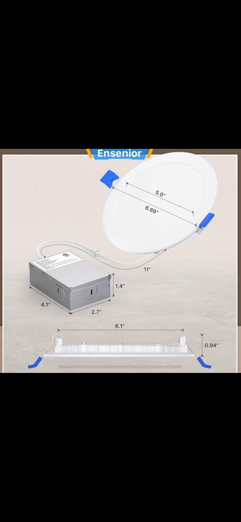 LED Ceiling Lights( See pictures & Description) - photo 3