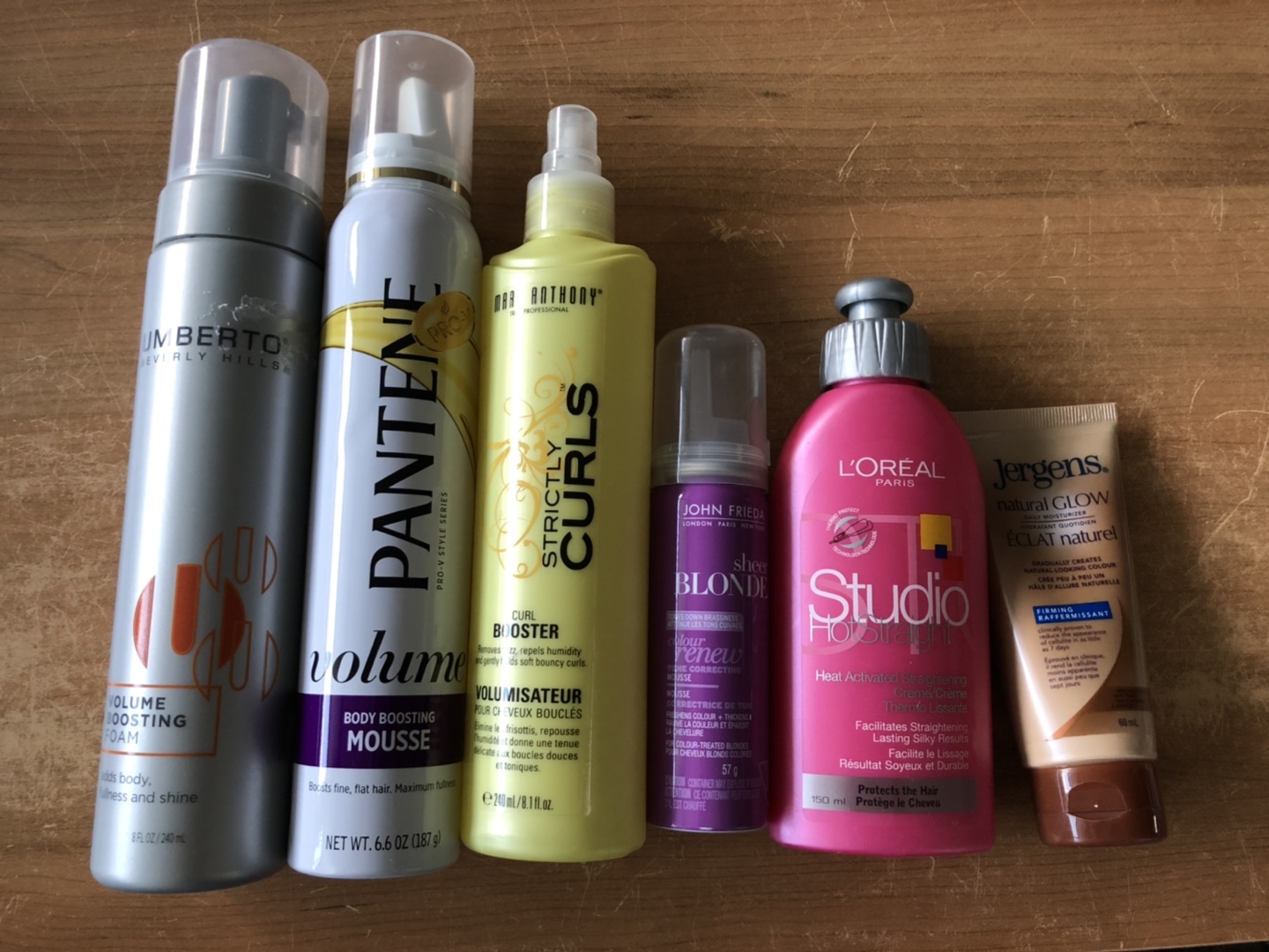 Hair care bundle volume mousse foam hair protectant thumbnail