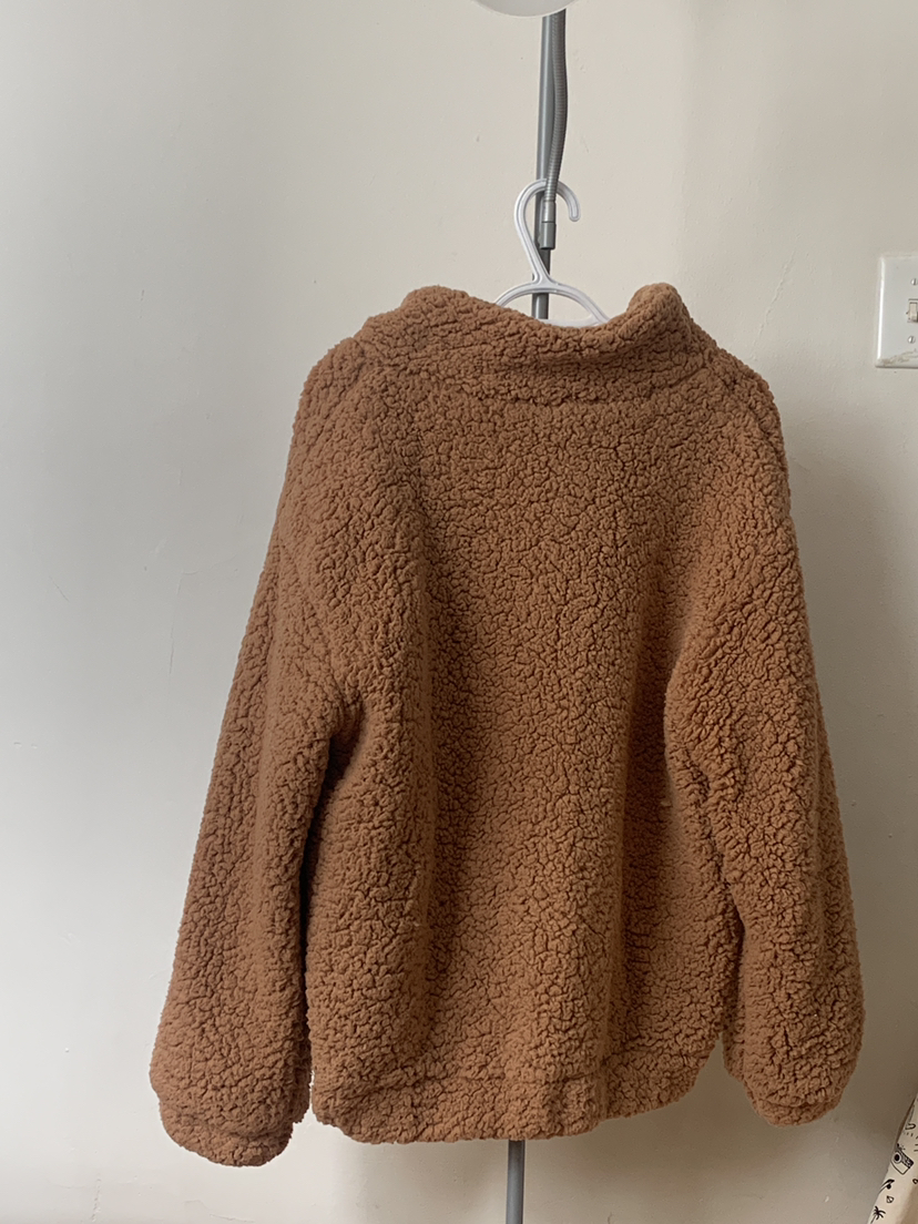 Brown Fluffy Jacket - photo 2