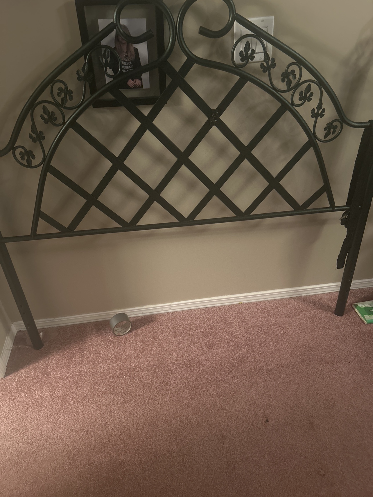 Twin bed, set for free pick up today - photo 3